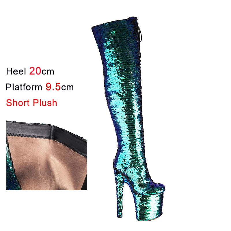 Sequin Overknees – Bling it. Own it. Werk it.