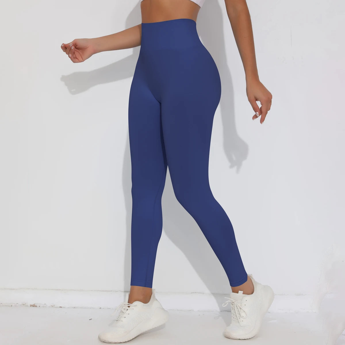 V-Butt Yoga Leggings – High-Waist Fitnesshose mit Push-Up-Effekt