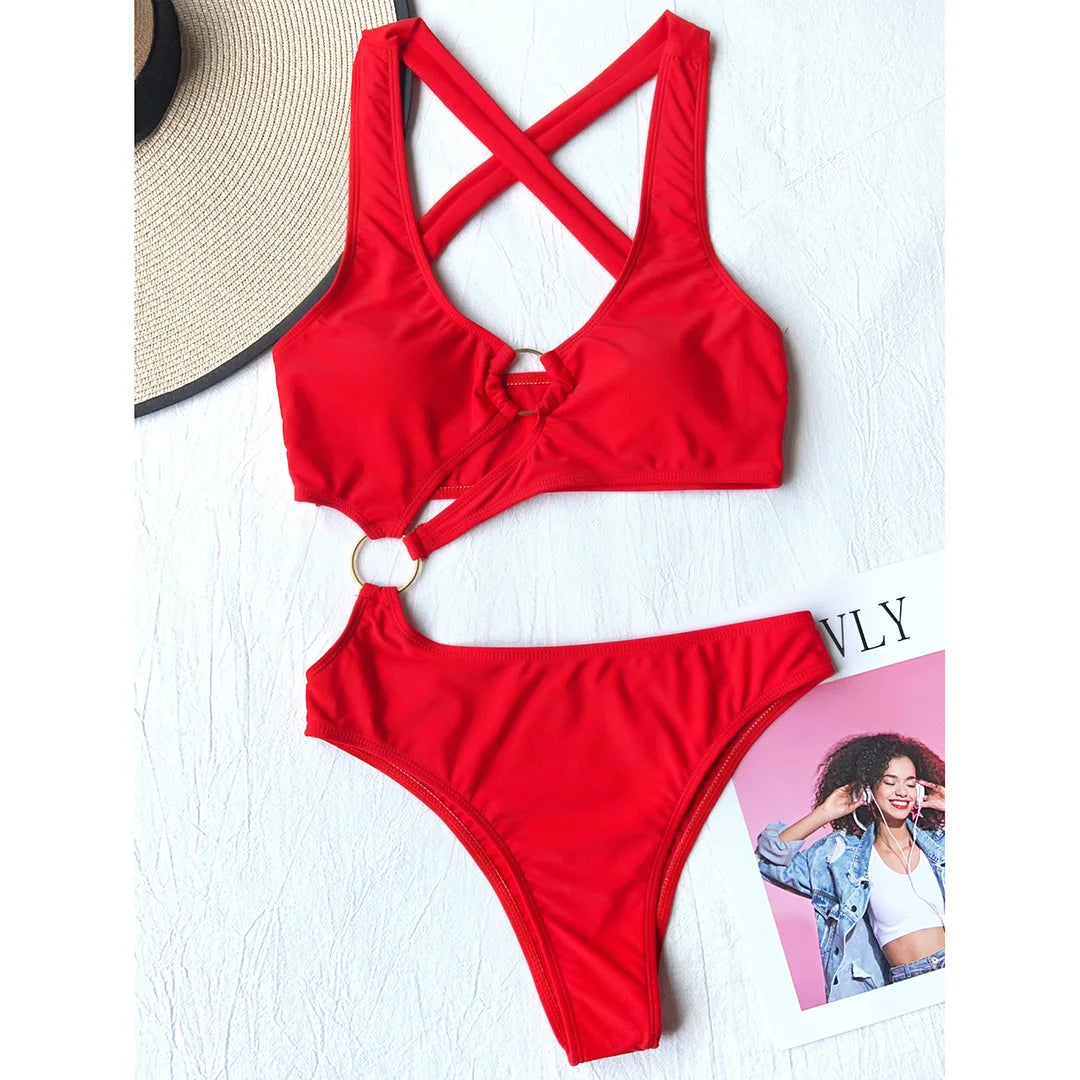 Asymmetrischer Monokini – elegant, sexy & mit besonderem Schnitt