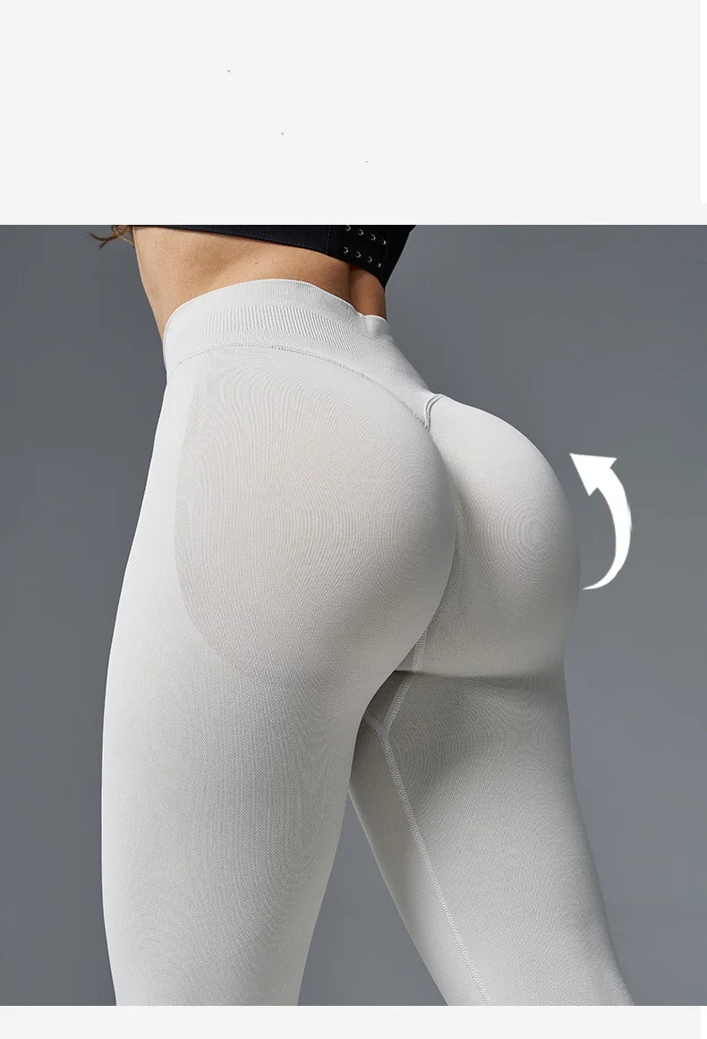 High-Waist Seamless Leggings – Für deine stärkste Silhouette