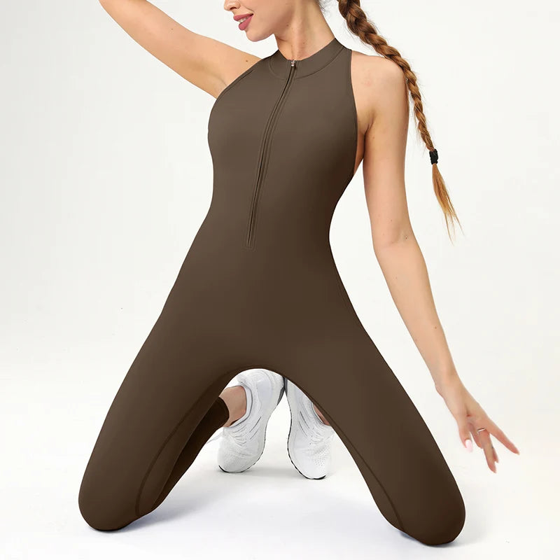 Rückenfreier Sport-Jumpsuit – Sexy, Funktional & Perfekt für dein Workout