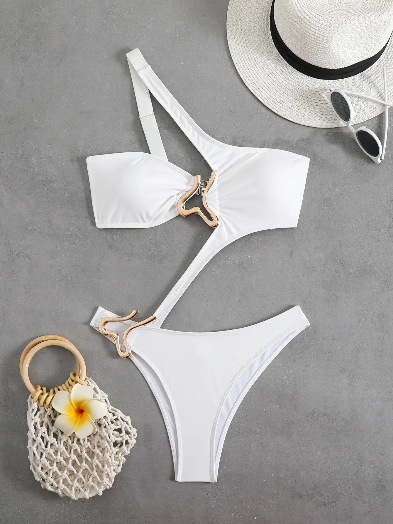 Asymmetrischer One-Shoulder Monokini – modern, sexy & mit Wow‑Effekt