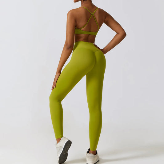 2er Set Workout Outfit für Damen – Dein perfektes Sport-Set für Fitness und Yoga