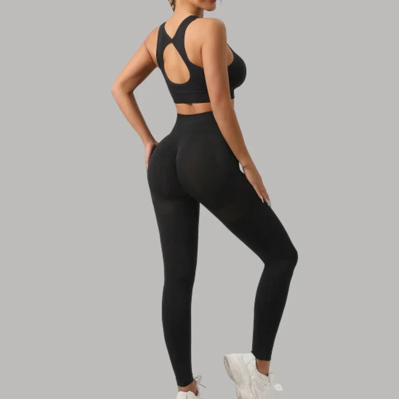 2-teiliges Seamless Fitness Set – Sculpted & Strong