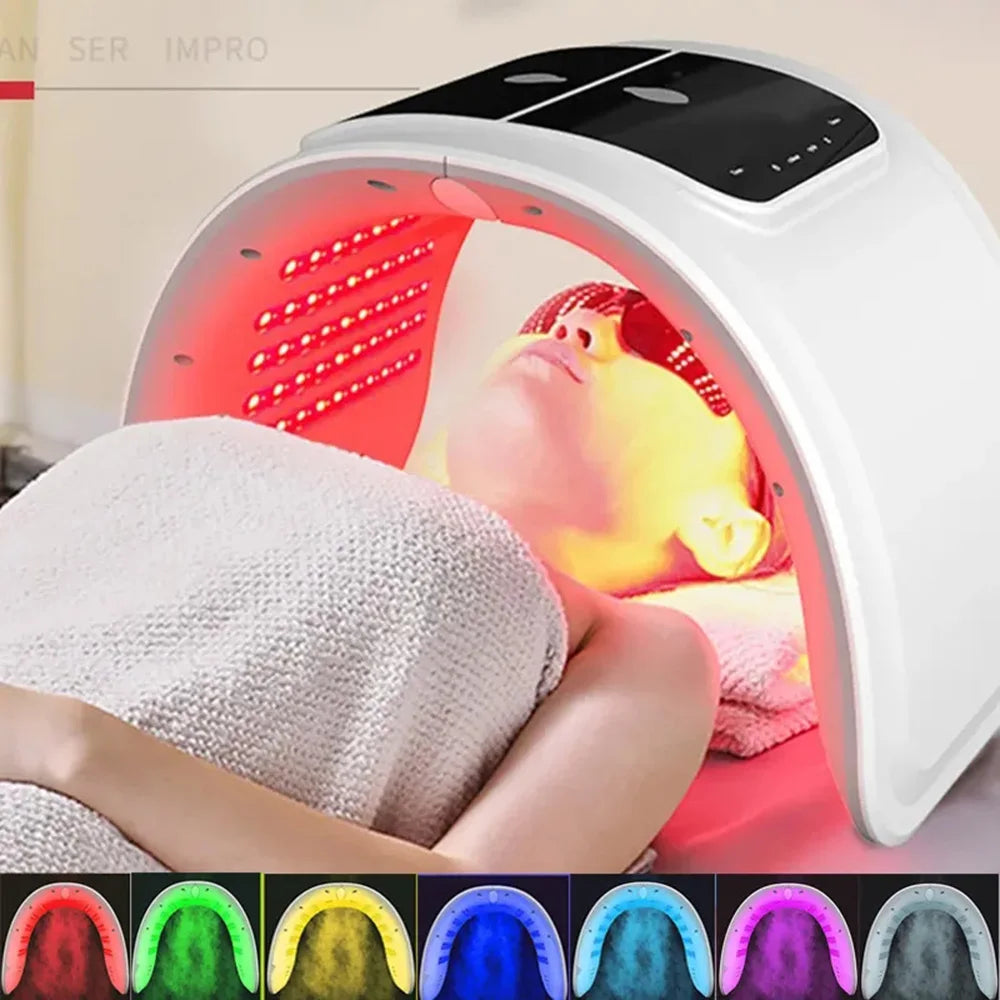 7-Farben LED Gesichtsmaske – Für dein Home Spa Upgrade! 💡