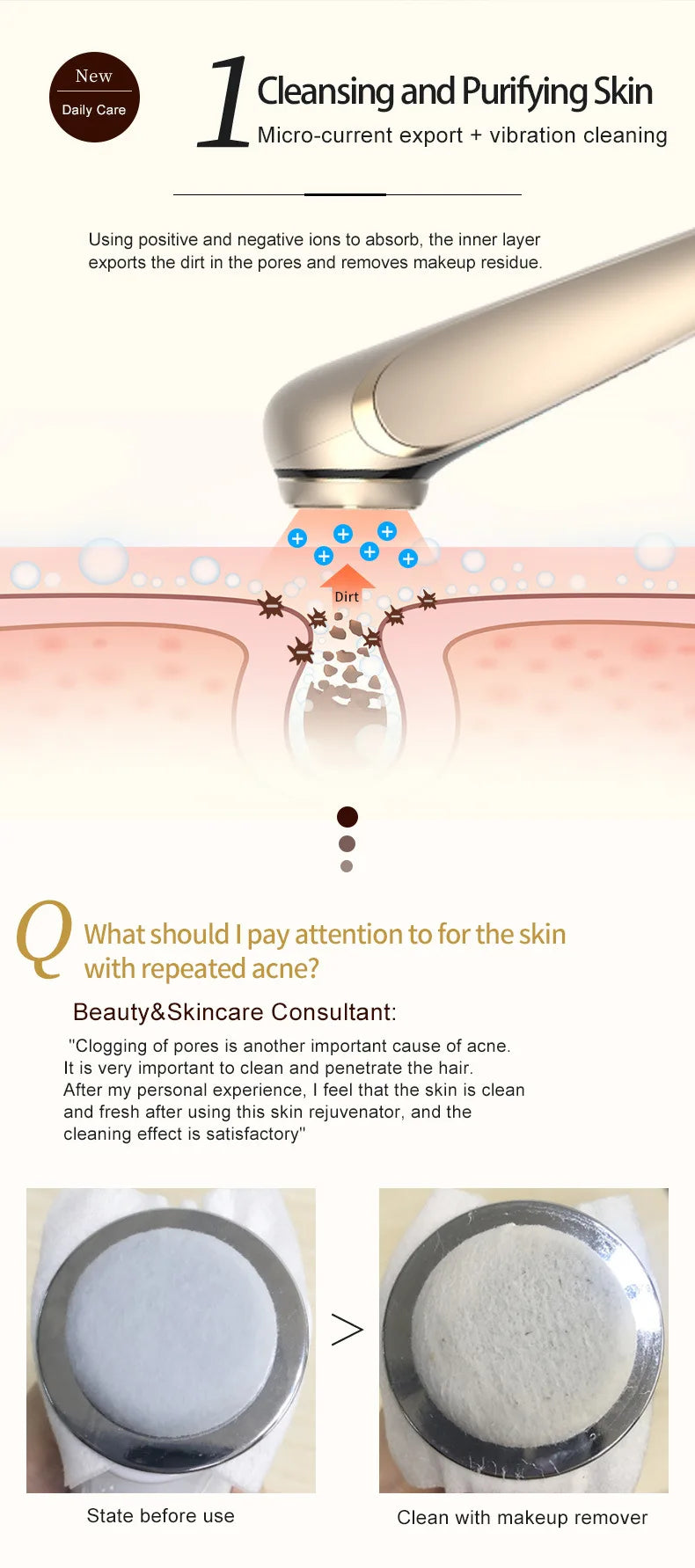 RF & EMS Beauty-Gerät – Dein Home-Lifting für straffe, jugendliche Haut! ✨