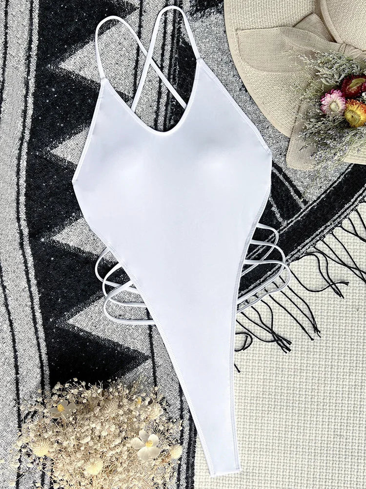 Gerippter Monokini – sexy, minimal & perfekt für heiße Sommertage