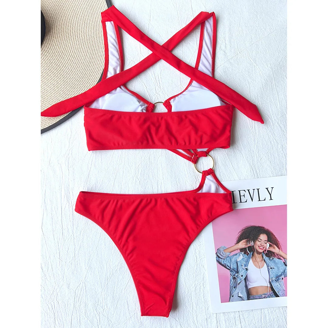 Asymmetrischer Monokini – elegant, sexy & mit besonderem Schnitt