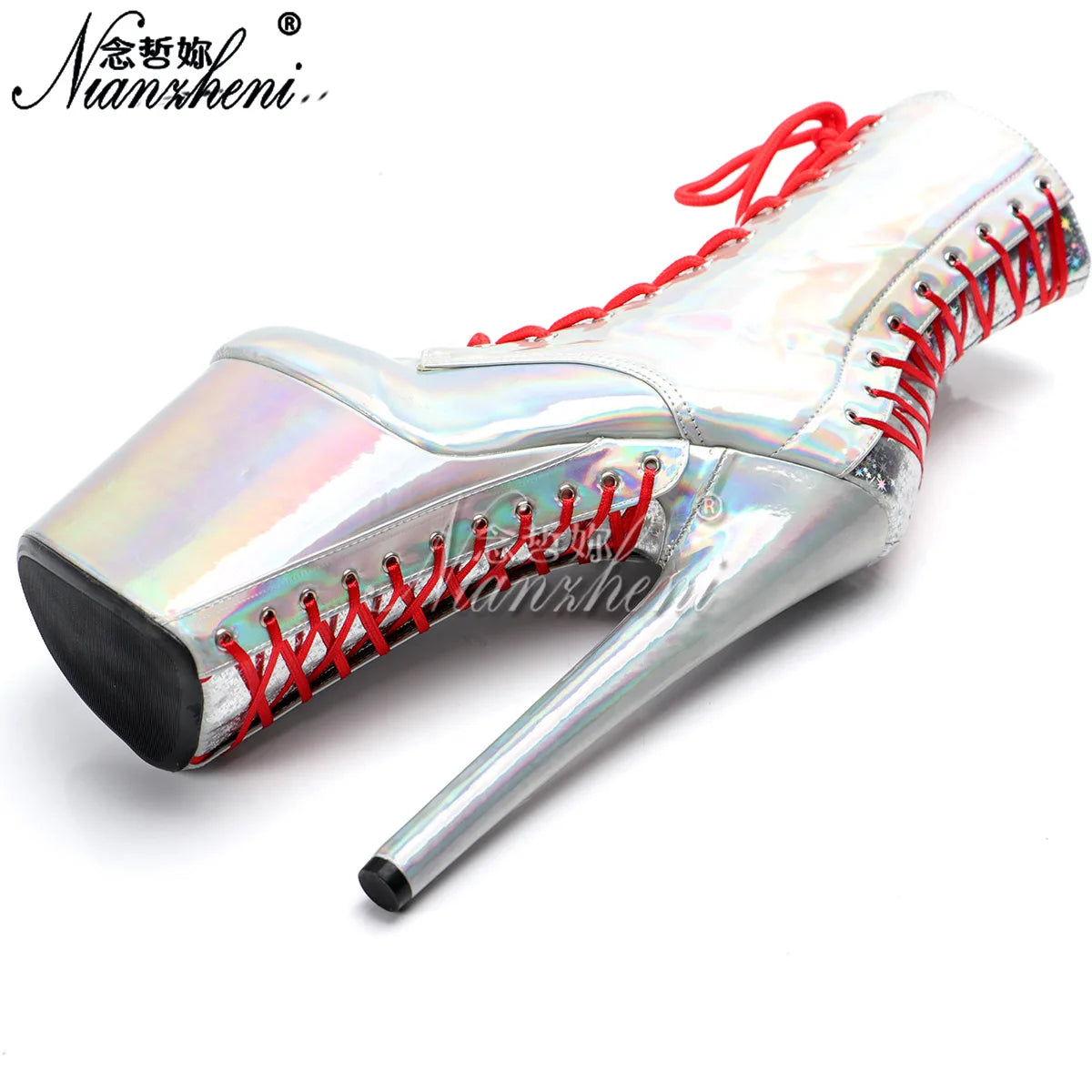 Silver Bling Ankle Boots – Loud, lustful & made to shine