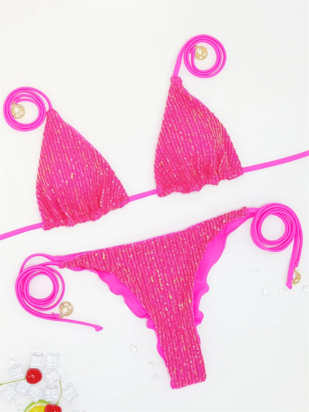 Glitzer Pailletten Bikini – funkelnd, sexy & gemacht für den großen Auftritt