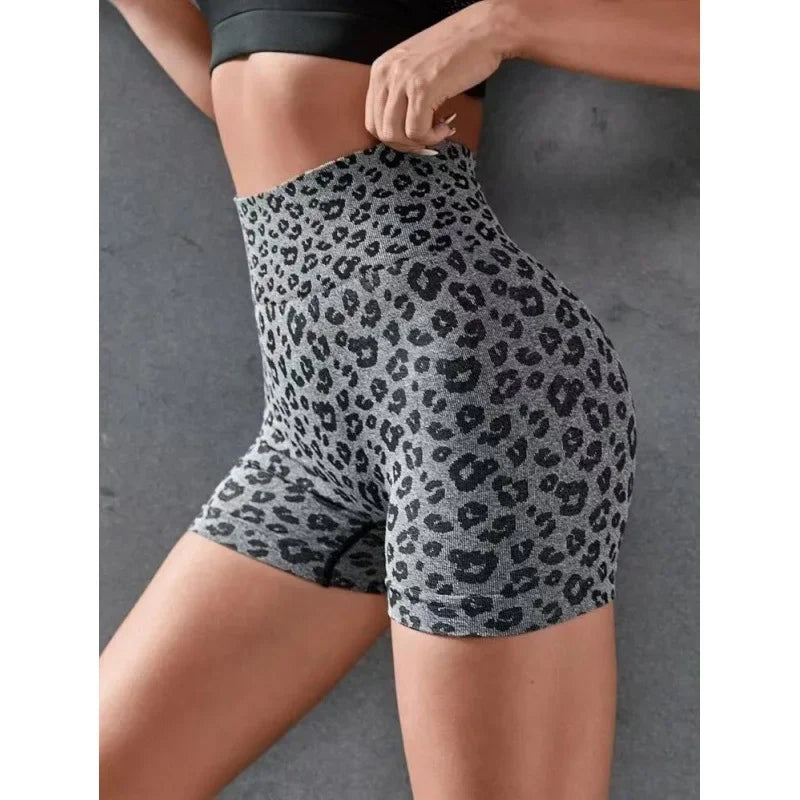 Fierce & Fit β Leopard Print Shorts ππ₯