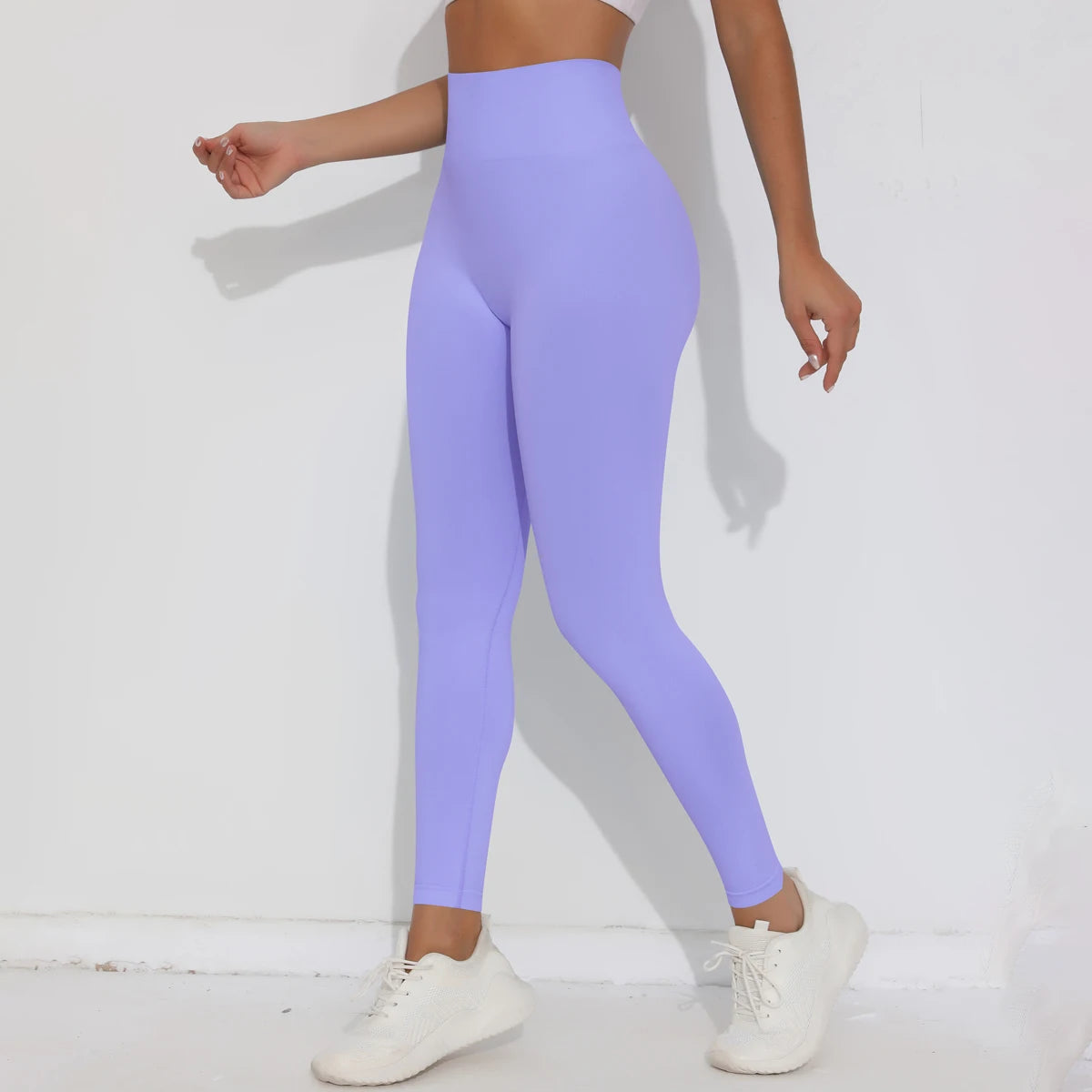 V-Butt Yoga Leggings – High-Waist Fitnesshose mit Push-Up-Effekt