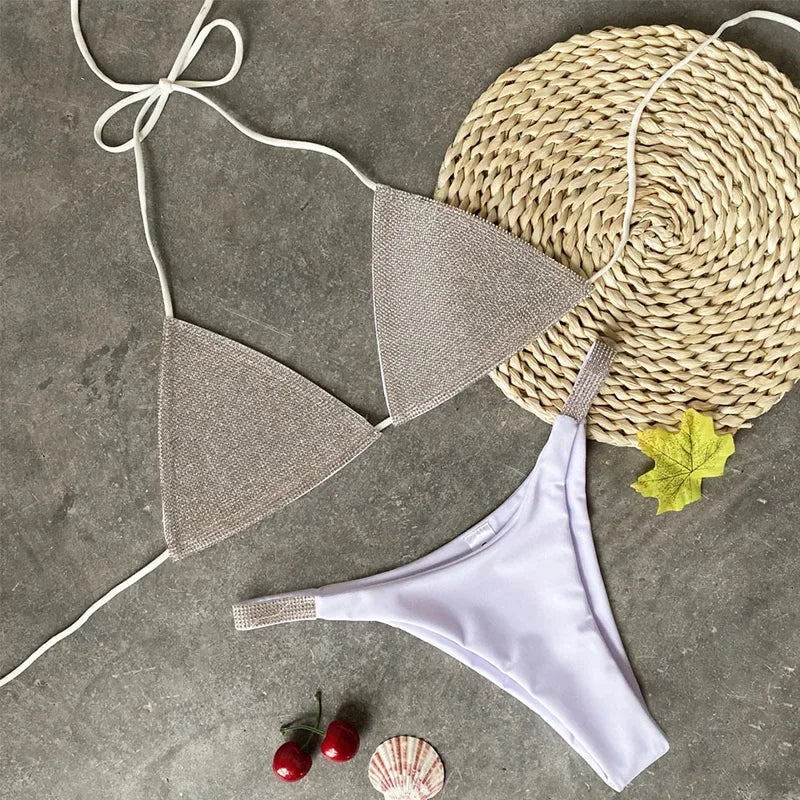 Jeweled Diamant Bikini – sexy, funkelnd & perfekt für auffällige Beach-Looks