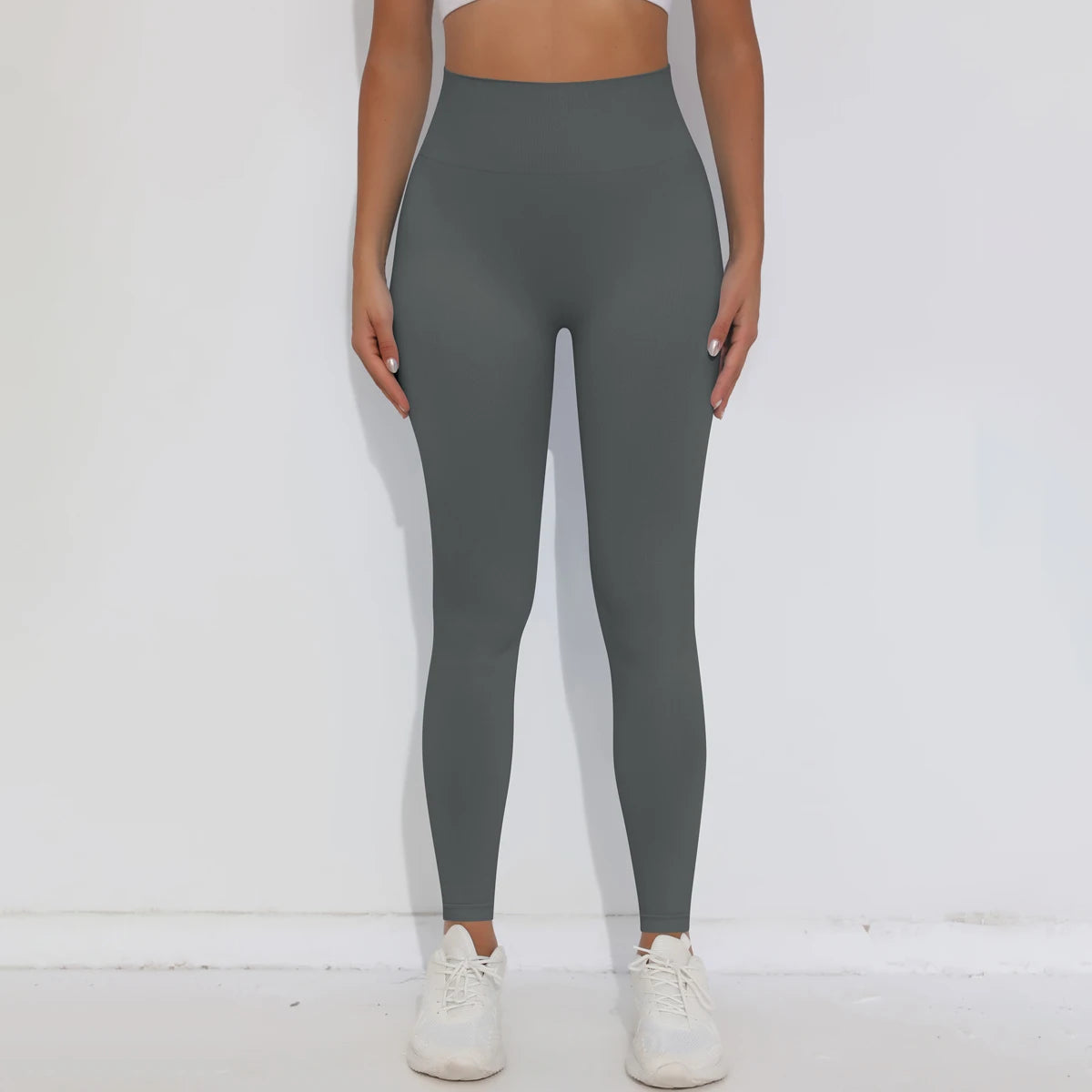 V-Butt Yoga Leggings – High-Waist Fitnesshose mit Push-Up-Effekt