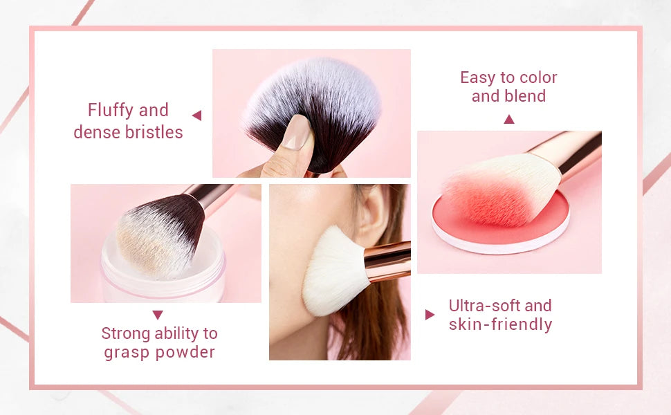 Jessup Professionelles 25-teiliges Make-up-Pinsel-Set – Dein Rundum-Glam-Kit! ✨