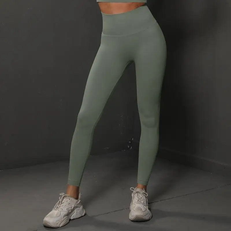 Nahtlose Fitness-Leggings – Push-Up & Hohe Taille für Perfekten Halt