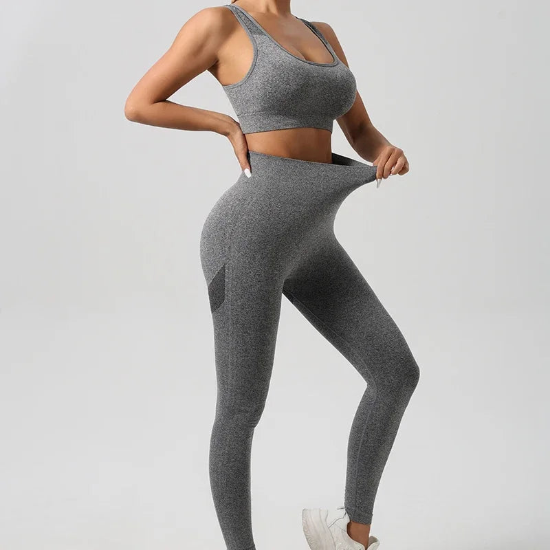 2-teiliges Seamless Fitness Set – Sculpted & Strong
