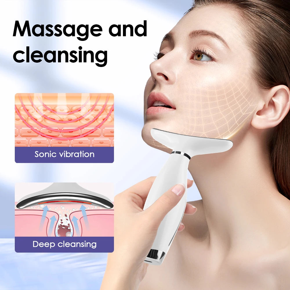 Face & Neck Vibration Device – Lift it. Love it. Glow it.