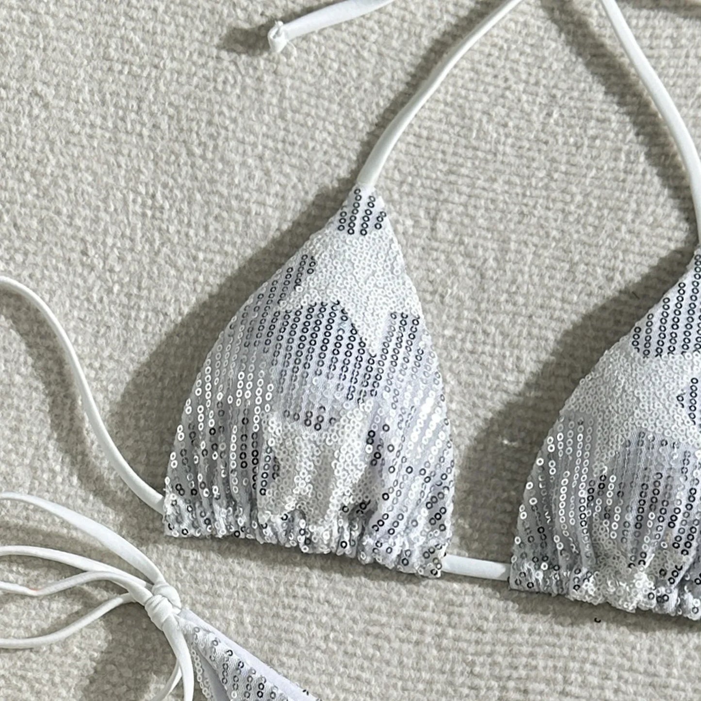 Star Pailletten Bikini – funkelnd, brasilianisch & voller Summer-Vibes