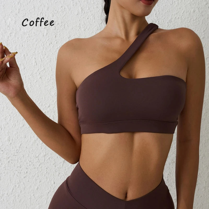One Shoulder Sports Bra – Asymmetrisch. Sexy. Funktional.