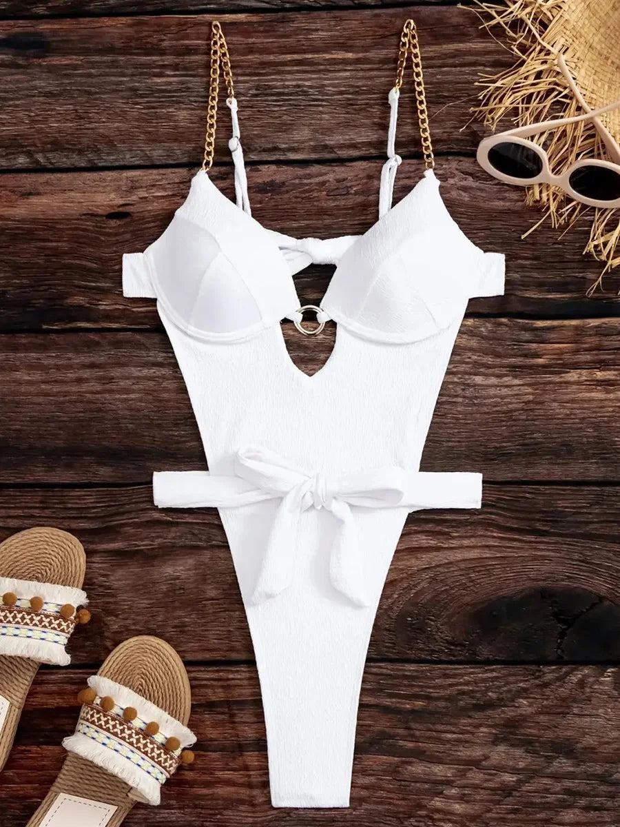 Mini Monokini mit Bügel-Cup – extrem sexy, formgebend & perfekt für heiße Tage