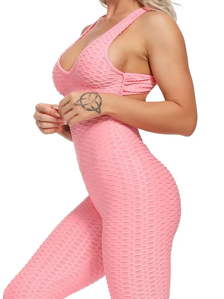 Backless Fitness Jumpsuit – Pure Power, pure Form