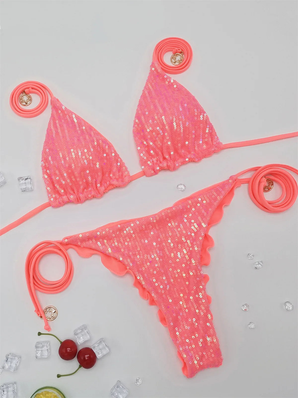 Glitzer Pailletten Bikini – funkelnd, sexy & gemacht für den großen Auftritt