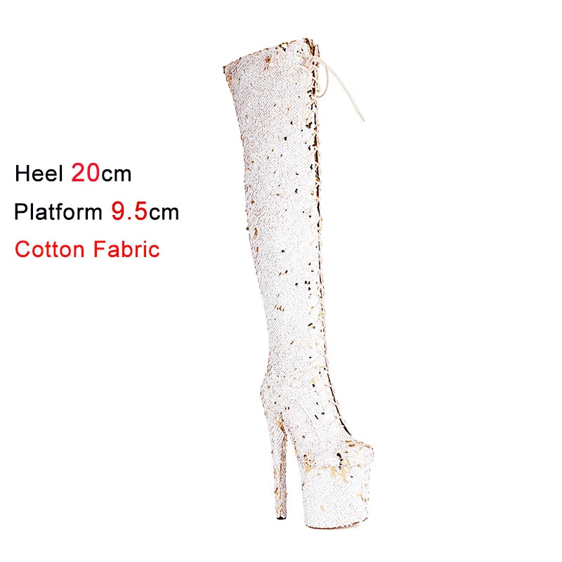 Sequin Overknees – Bling it. Own it. Werk it.