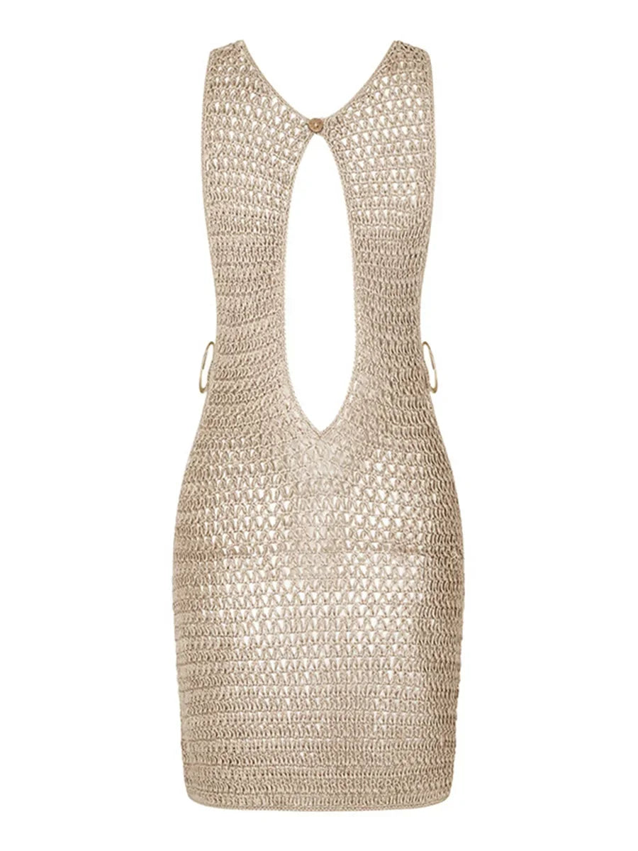 Gehäkelte Tunika mit Rückenausschnitt – der perfekte Sommerbegleiter