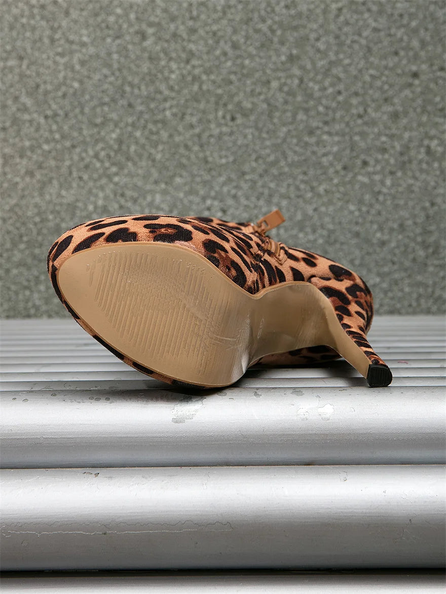 Leopard Ankle Boots – Bold, wild & elevated 🐆