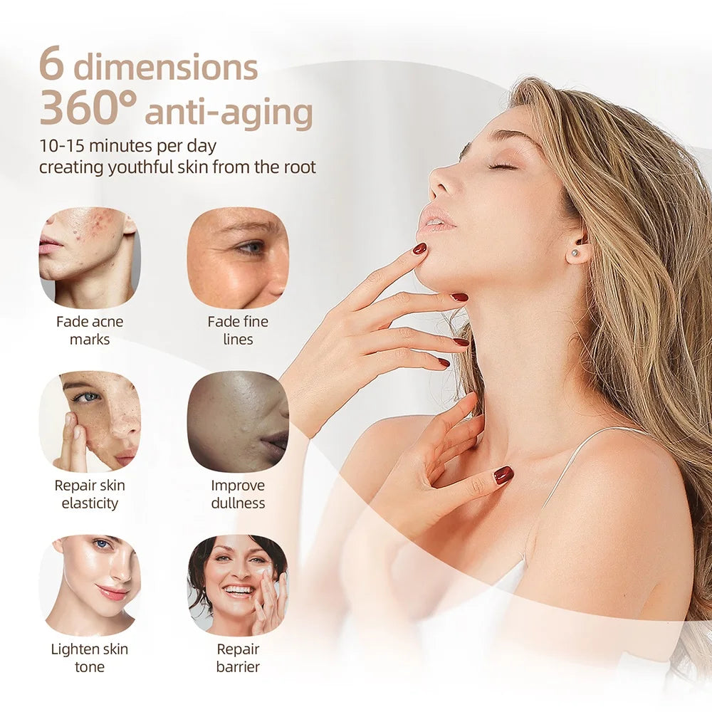 7-Farben Photon Silikon LED-Gesichtsmaske – Kabellose Rotlichttherapie für Hautpflege & Anti-Aging