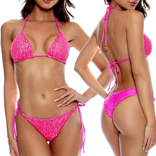 Glitzer Pailletten Bikini – funkelnd, sexy & gemacht für den großen Auftritt
