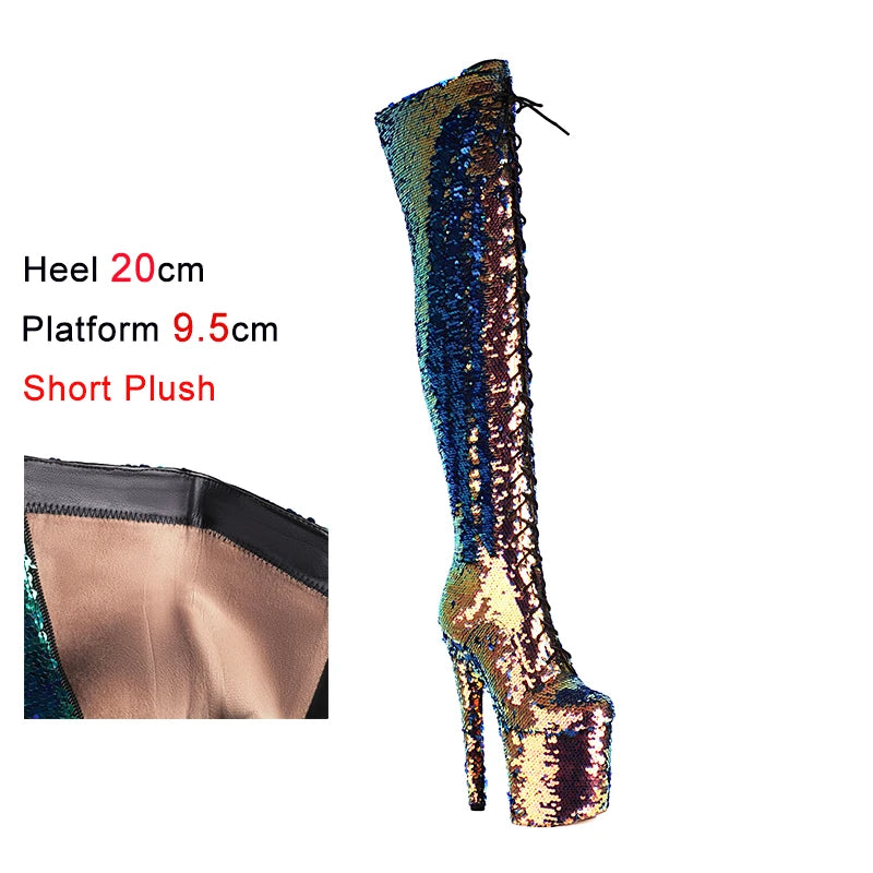 Sequin Overknees – Bling it. Own it. Werk it.