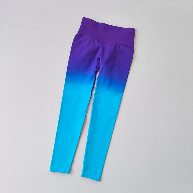 Gradient Goals – Seamless Push-Up Leggings 💫