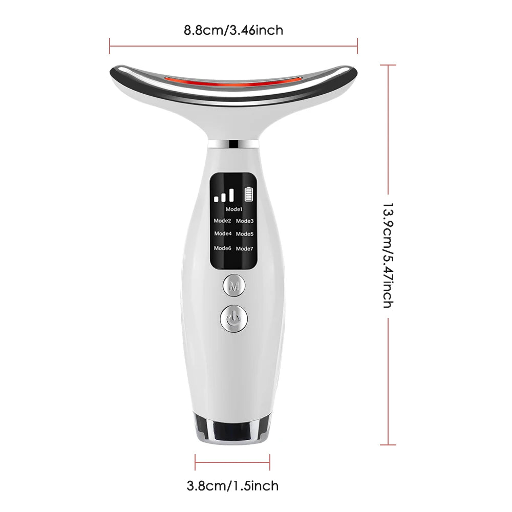 Face & Neck Vibration Device – Lift it. Love it. Glow it.