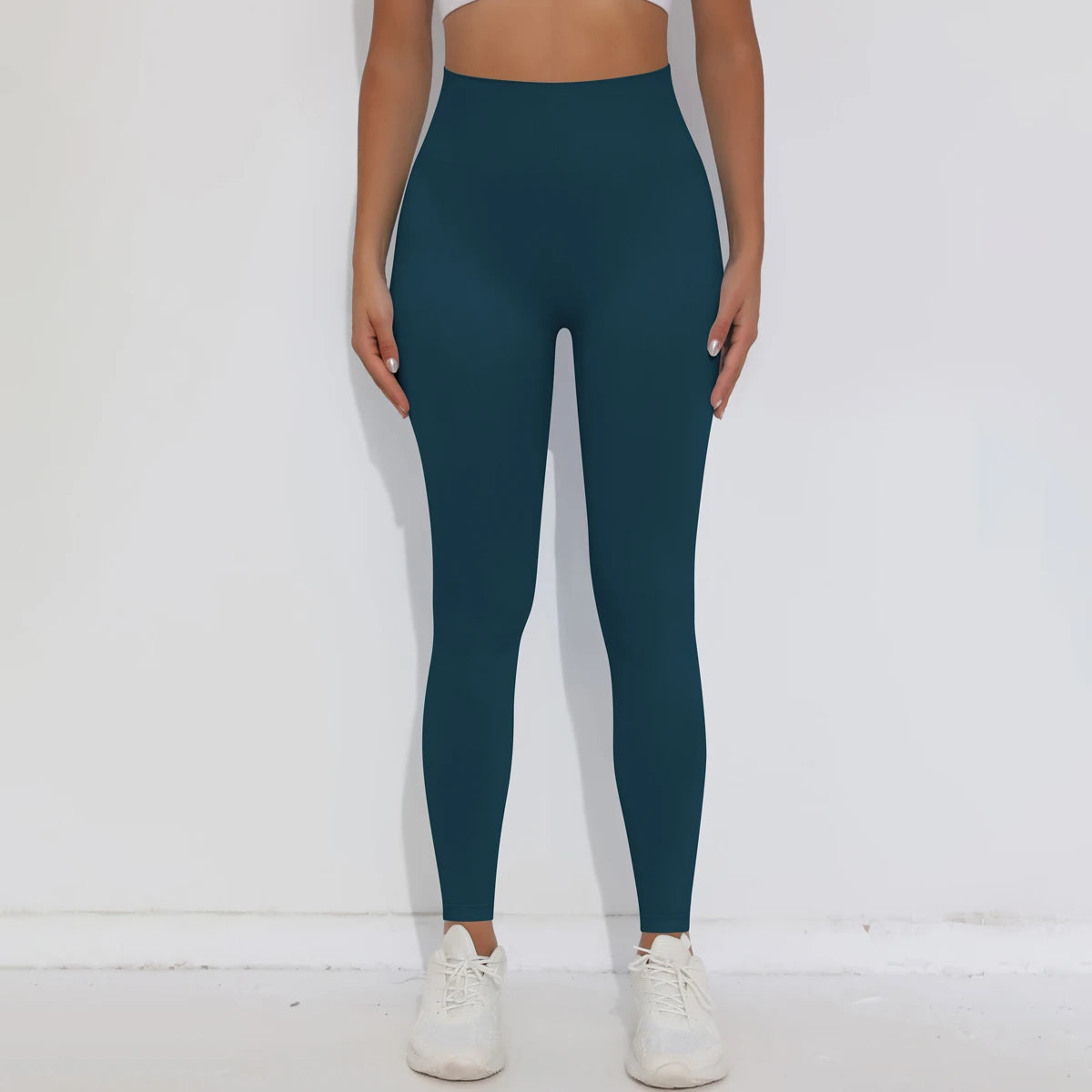 V-Butt Yoga Leggings – High-Waist Fitnesshose mit Push-Up-Effekt