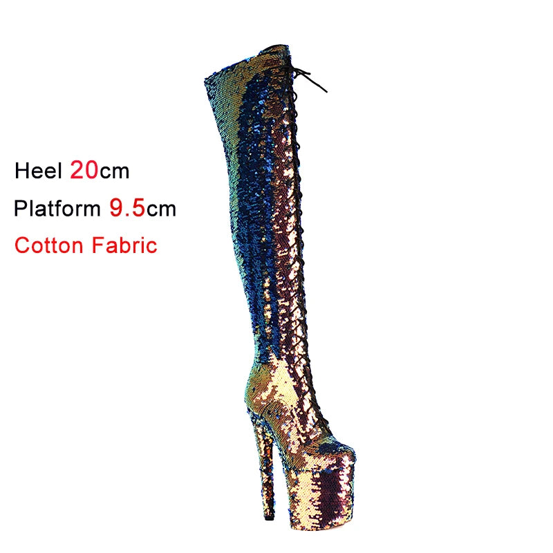 Sequin Overknees – Bling it. Own it. Werk it.