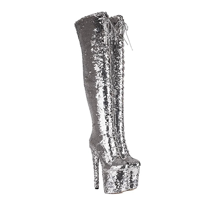 Sequin Overknees – Bling it. Own it. Werk it.