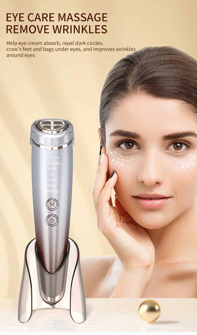 Hochfrequenz RF Hals- & Gesichts-Schönheitsgerät – Dein Anti-Aging Booster
