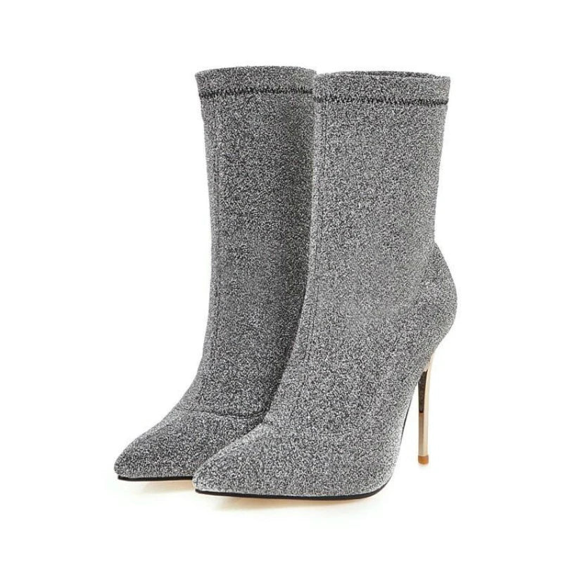 Stretch Sock Boots – Fashion trifft Komfort mit sexy Silhouette