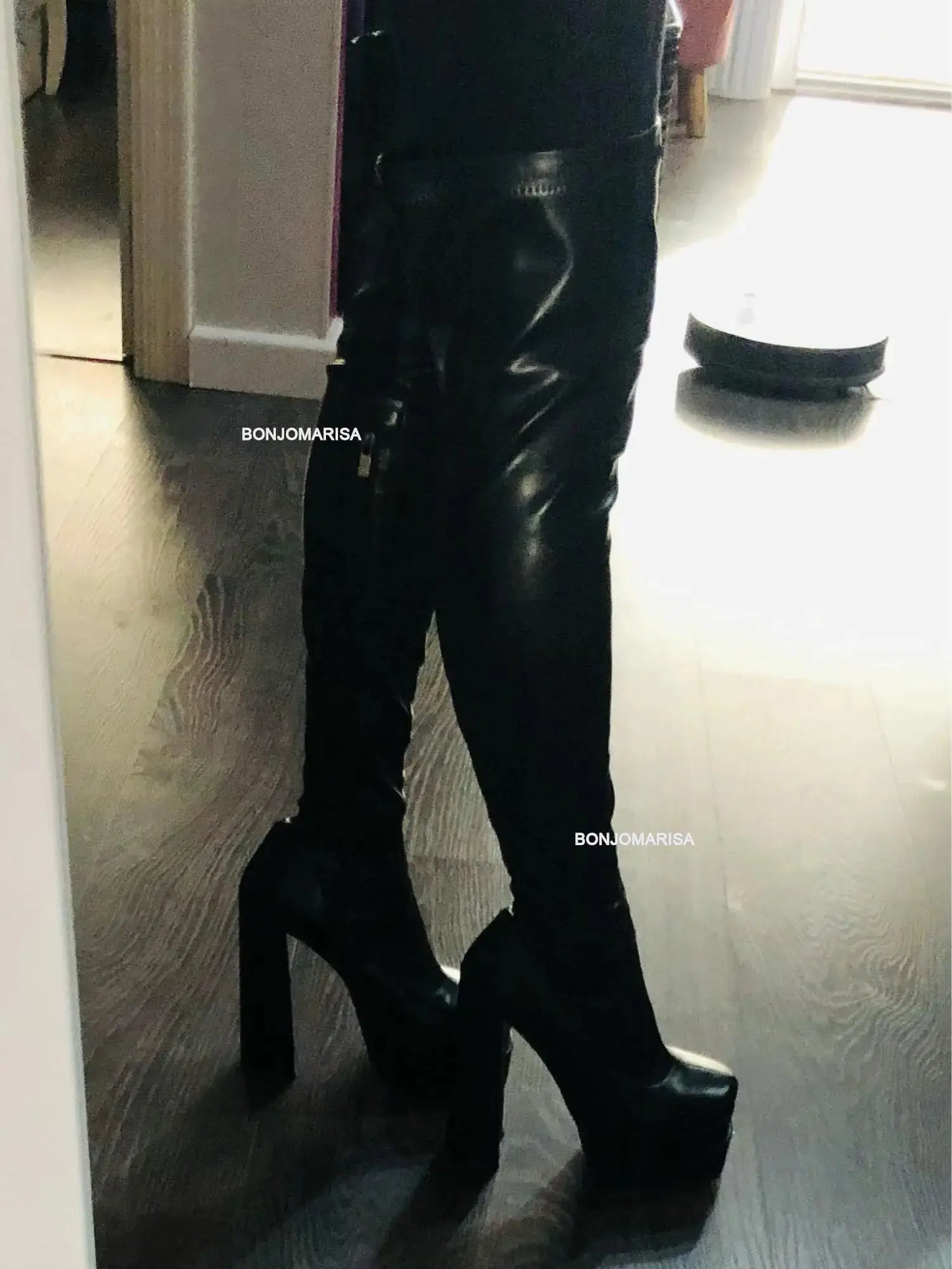 Double Platform Overknees – Bold, chunky & made to turn heads