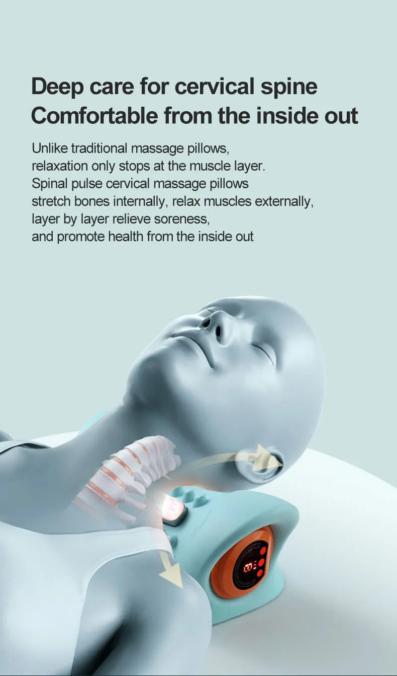 Zervikales Massagegerät – Entspannung für Nacken, Schultern & Kopf