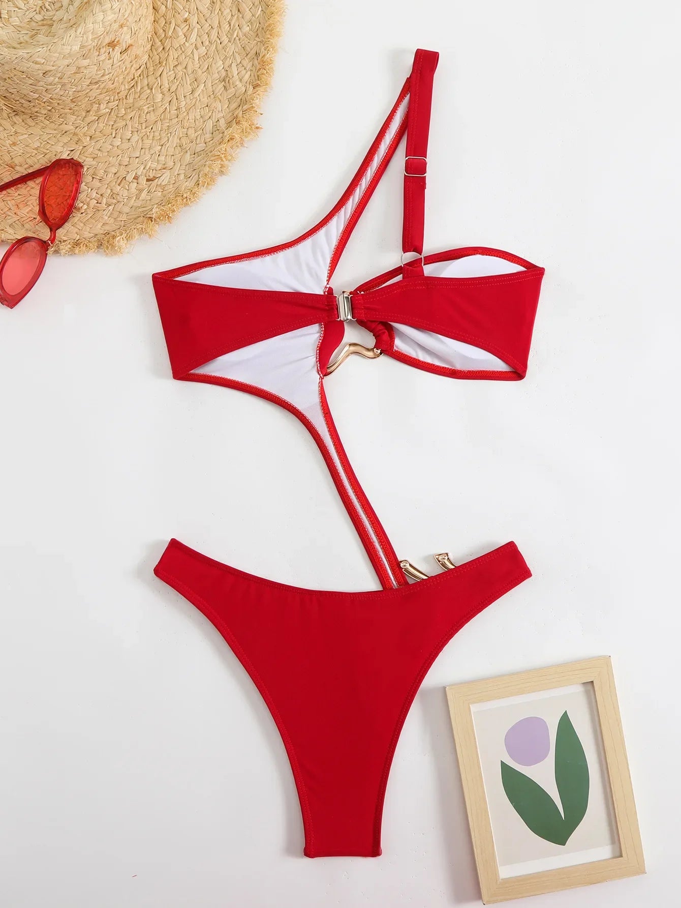 Asymmetrischer One-Shoulder Monokini – modern, sexy & mit Wow‑Effekt