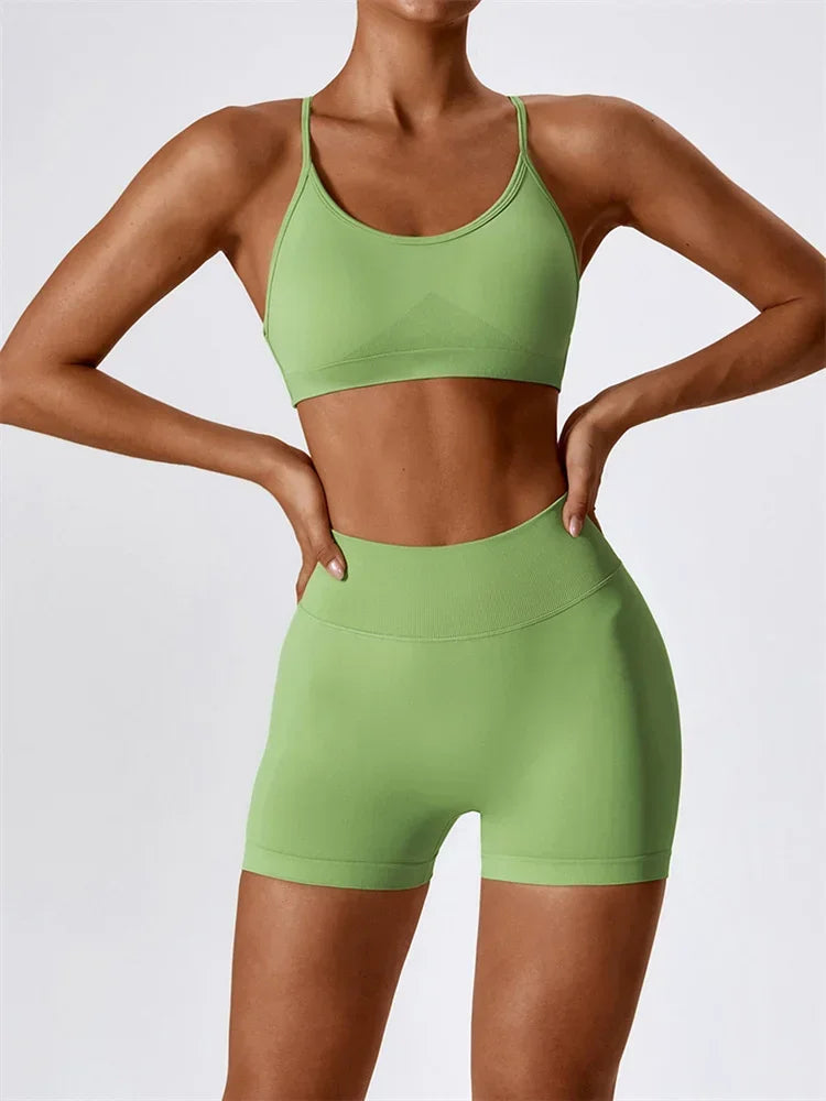 Nahtloses 2-teiliges Yoga-Set – Performance trifft Style 🧘♀️✨