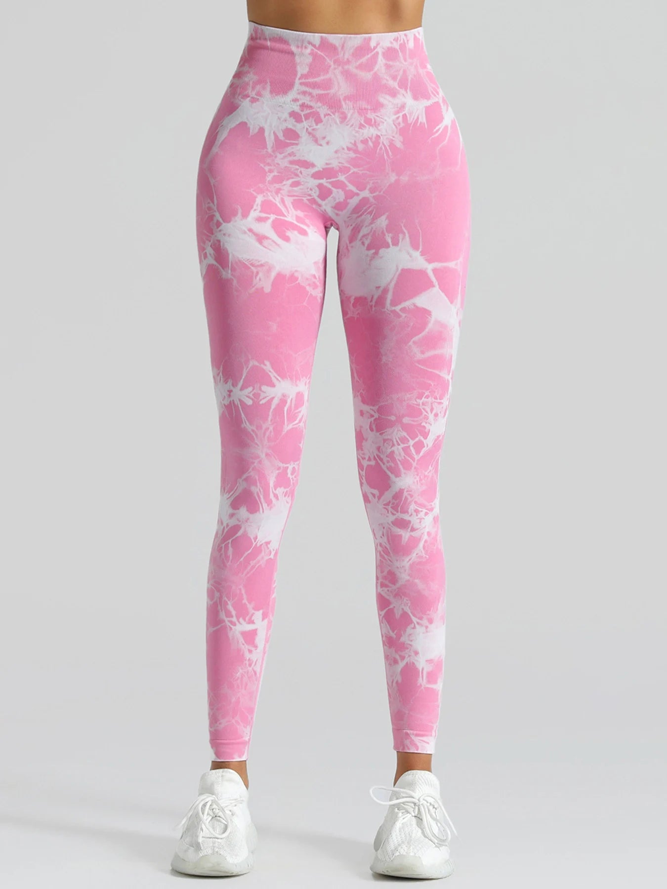 Nahtlose Tie-Dye Leggings – Stylischer Look & Perfekte Passform