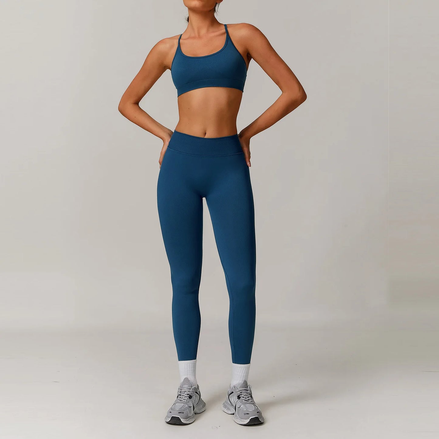 Power Look fürs Workout 💪 2-teiliges Seamless Yoga Set