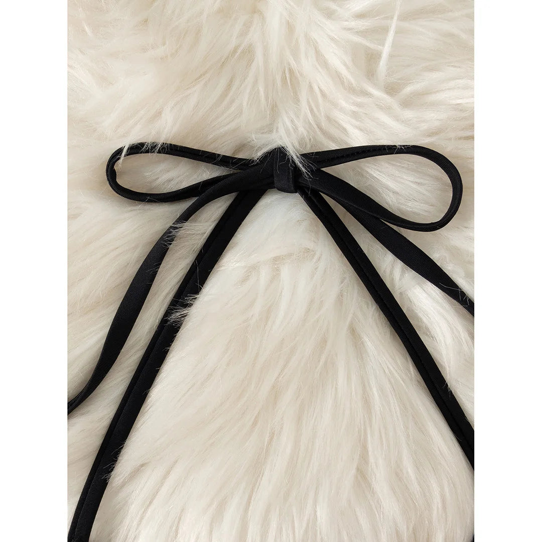 Glitter High-Cut Bikini – glänzend, sexy & ideal für heiße Sommertage