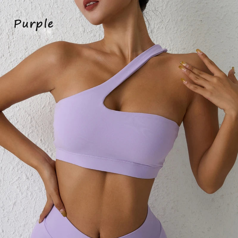 One Shoulder Sports Bra – Asymmetrisch. Sexy. Funktional.