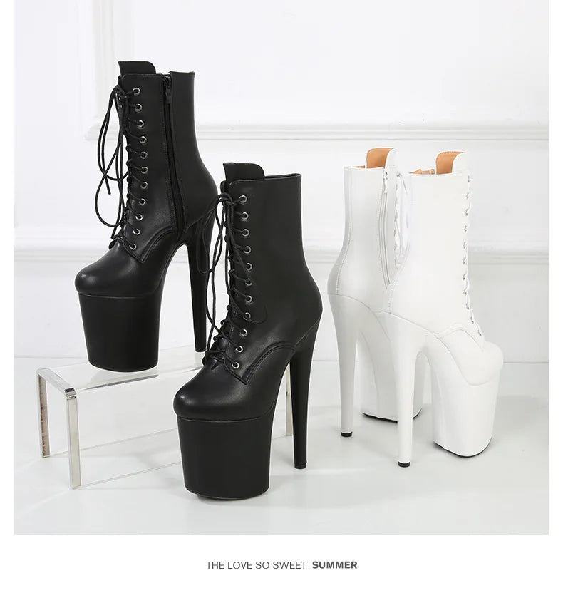 Matte Power Booties – Pure Höhe, pure Kontrolle