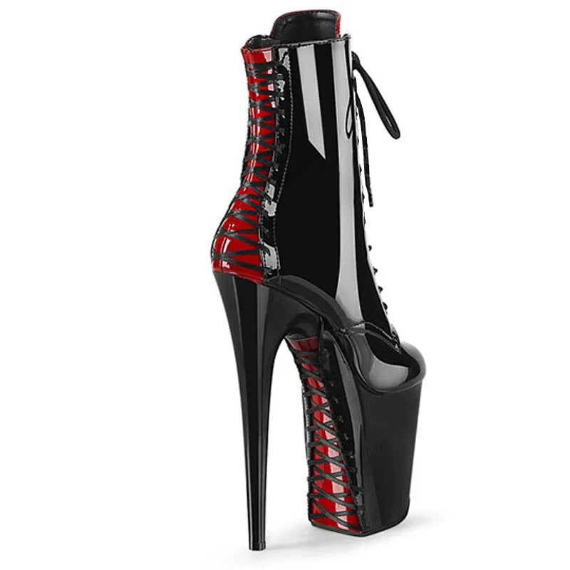 Shiny Shock Boots – Fetish Glam in deiner Farbe